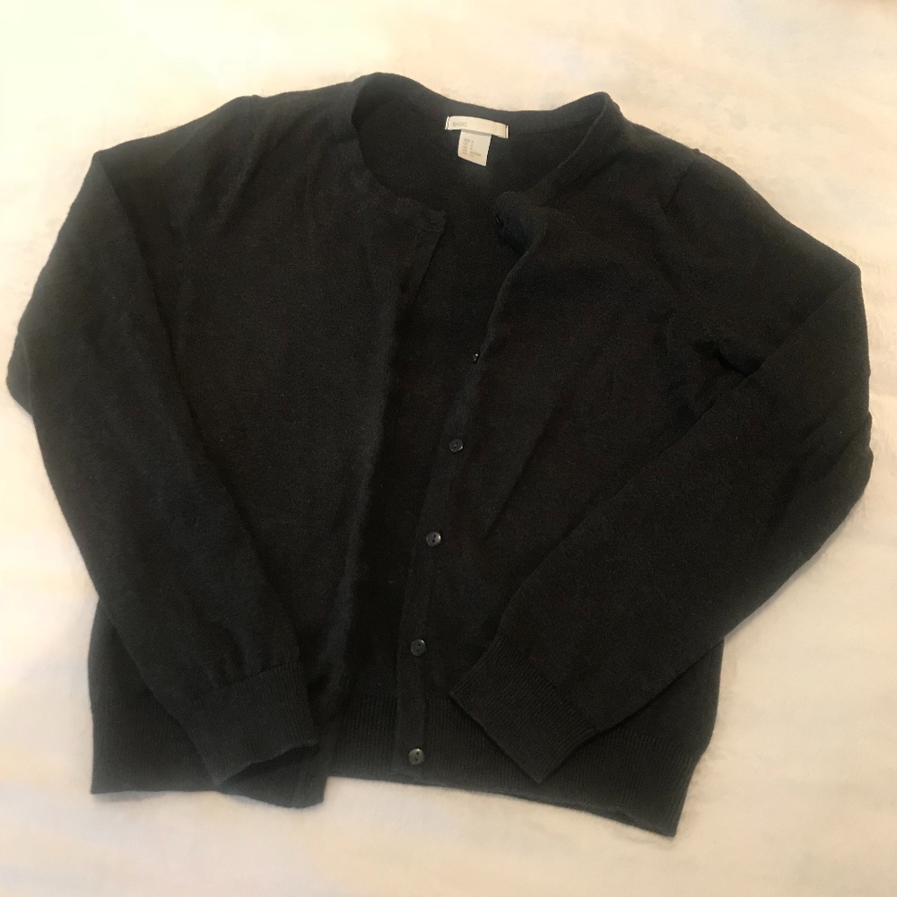 H&M Grey Button Up Cardigan